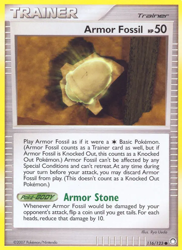 Fossile armure