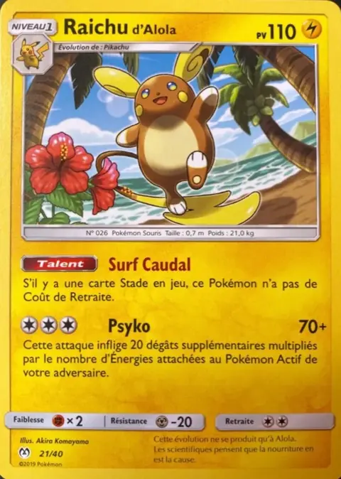 Raichu d'Alola