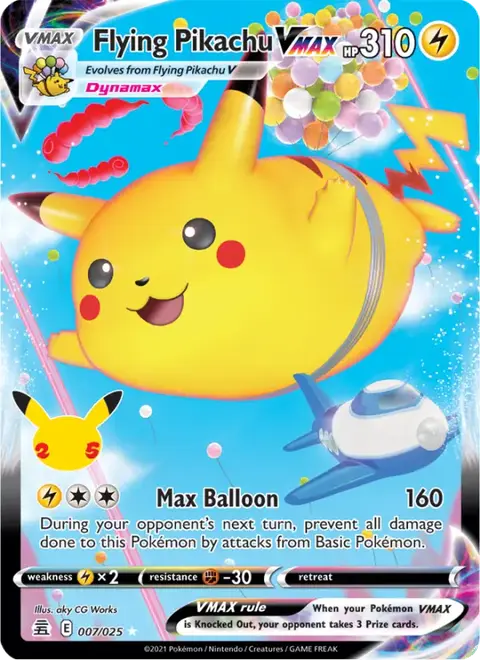 Pikachu Volant VMAX