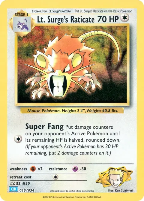 Lt. Surge's Rattatac