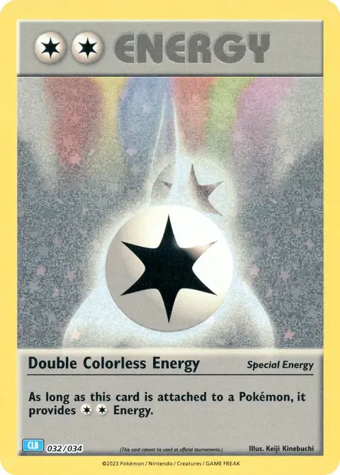 Énergie Doublement Incolore