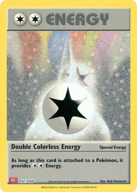 Énergie Doublement Incolore