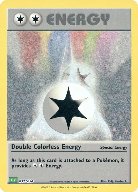 Énergie Doublement Incolore