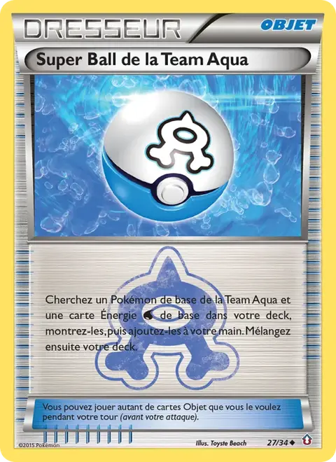 Super Ball de la Team Aqua