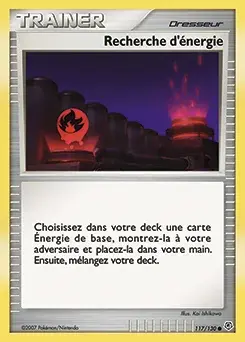 Recherche d'énergie