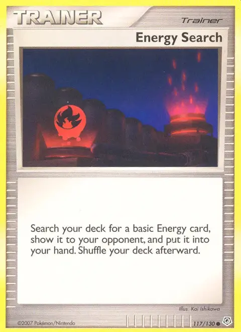 Recherche d'énergie