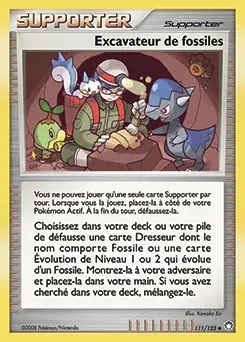 Excavateur de fossiles
