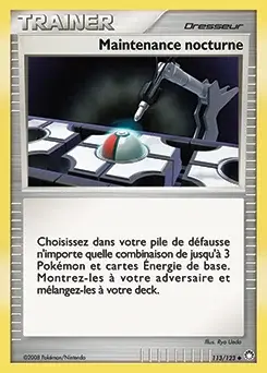 Maintenance nocturne