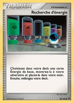 Recherche d'énergie