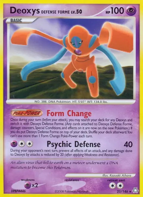 Deoxys Forme Défense