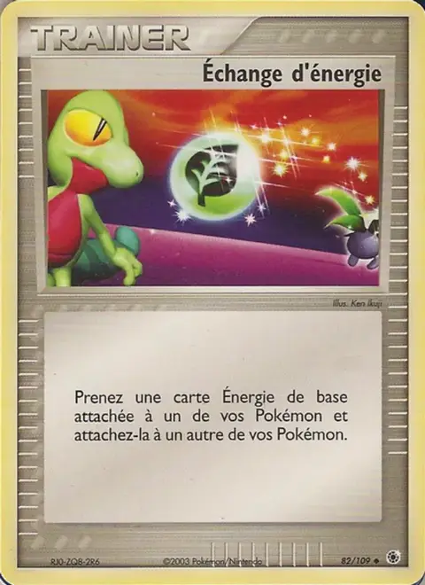 Échange d'énergie