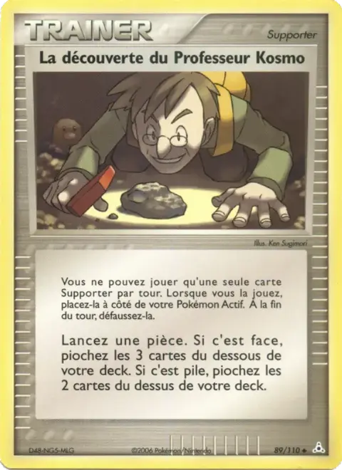 La découverte du Professeur Kosmo