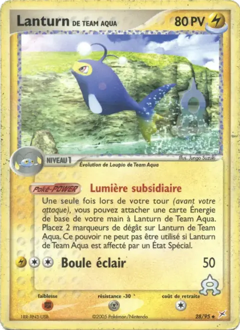 Lanturn de Team Aqua
