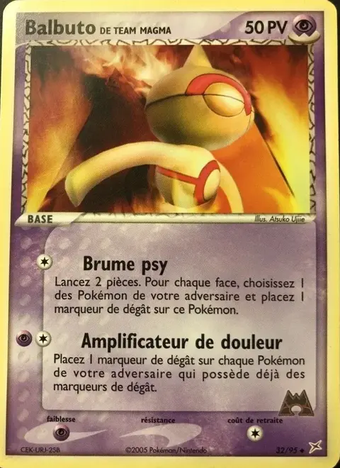 Balbuto de Team Magma
