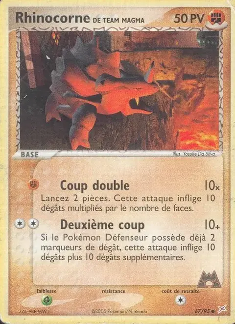 Rhinocorne de Team Magma