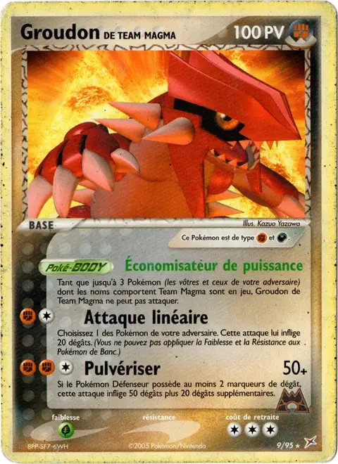 Groudon de Team Magma