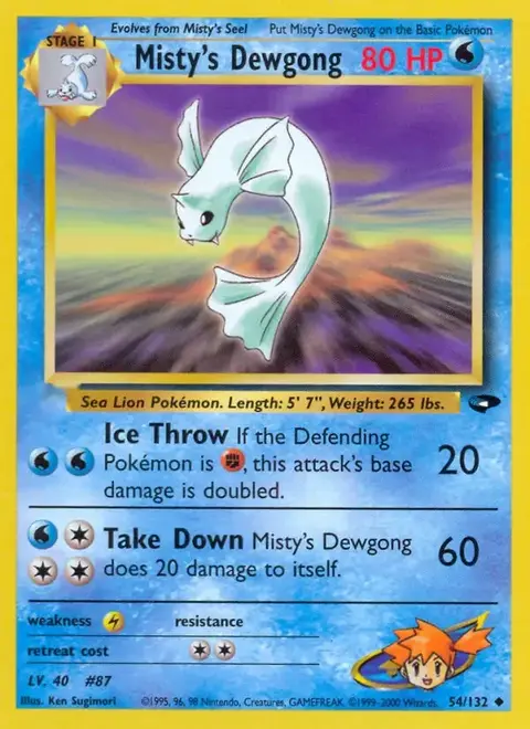 Misty's Dewgong
