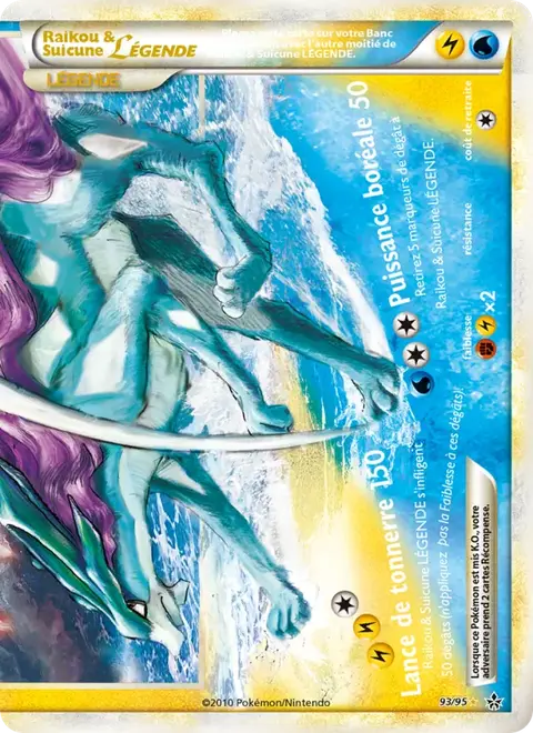 Raikou & Suicune LÉGENDE (bas)