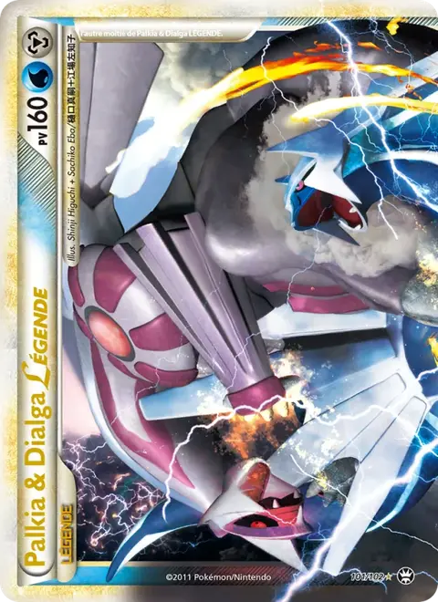 Palkia & Dialga LÉGENDE