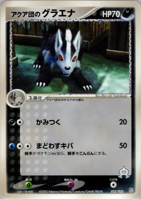 Team Aqua's Grahyena