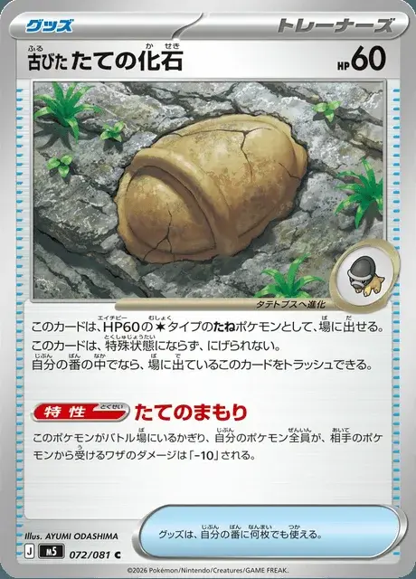 Fossile Armure Ancien