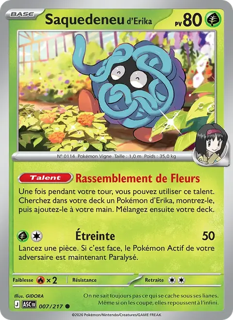 Saquedeneu d'Erika