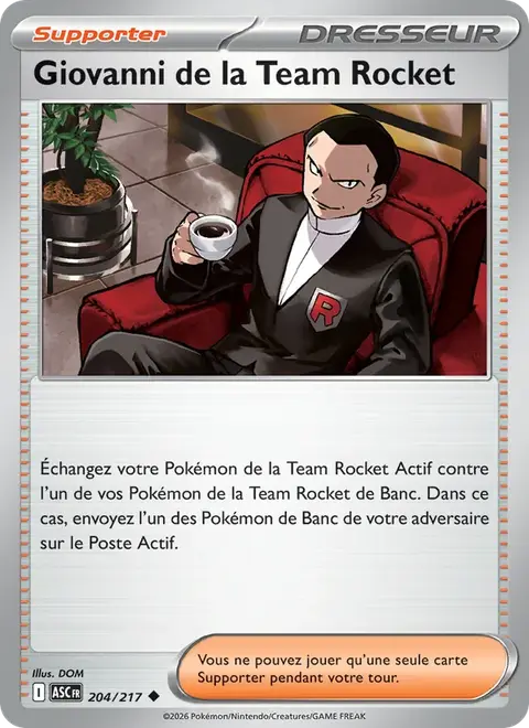 Giovanni de la Team Rocket