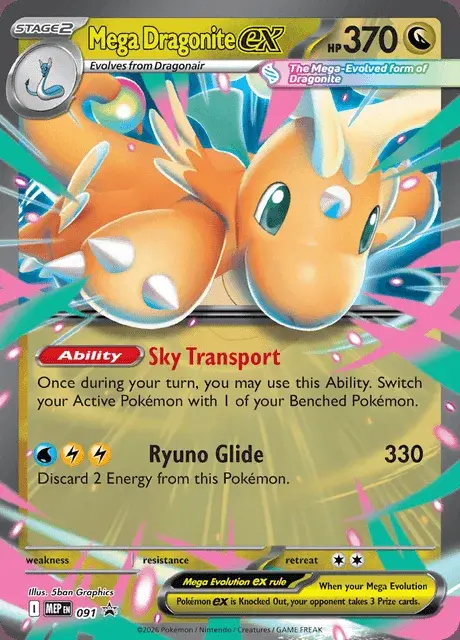 Mega Dracolosse ex