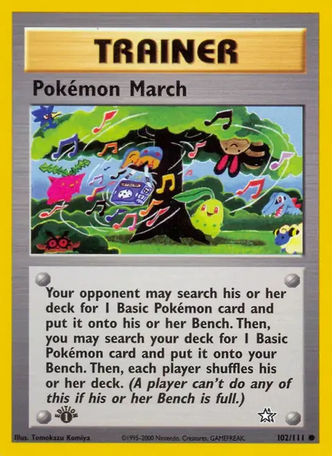 La marche des Pokémon