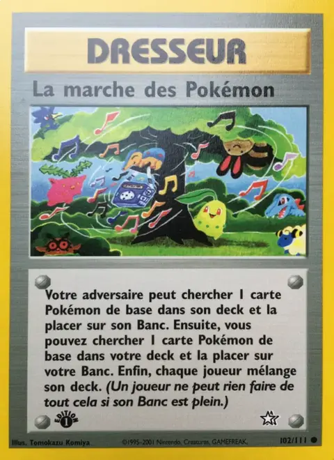 La marche des Pokémon