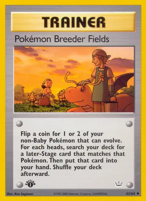 Champs d'élevage de Pokémon
