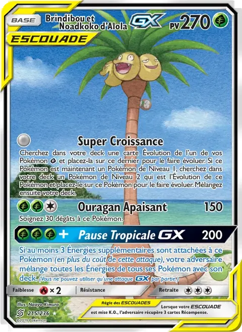 Brindibou et Noadkoko d’Alola GX