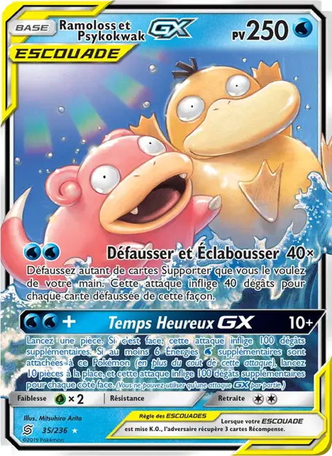 Ramoloss et Psykokwak GX