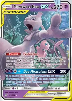 Mewtwo et Mew GX
