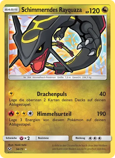 Rayquaza Brillant