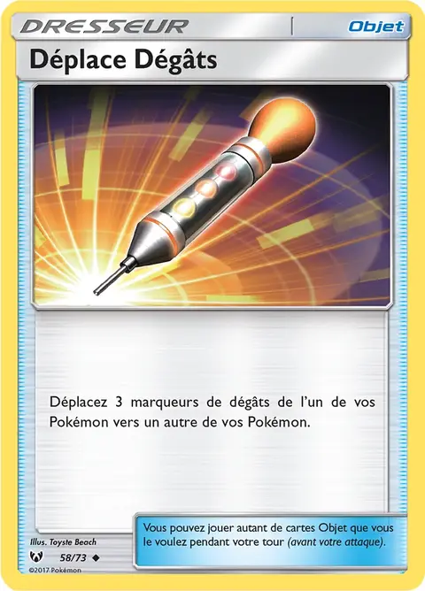 Déplace Dégâts