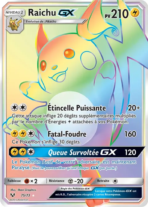 Raichu GX