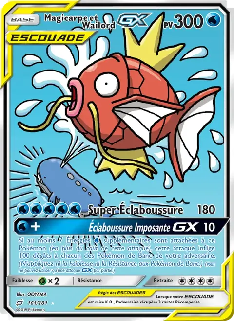 Magicarpe et Wailord GX