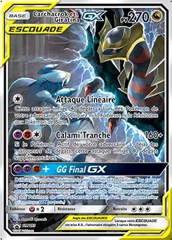 Carchacrok et Giratina GX