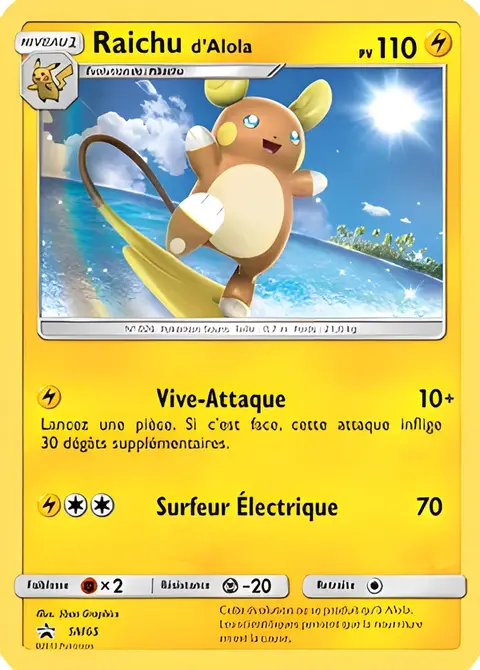 Raichu d’Alola