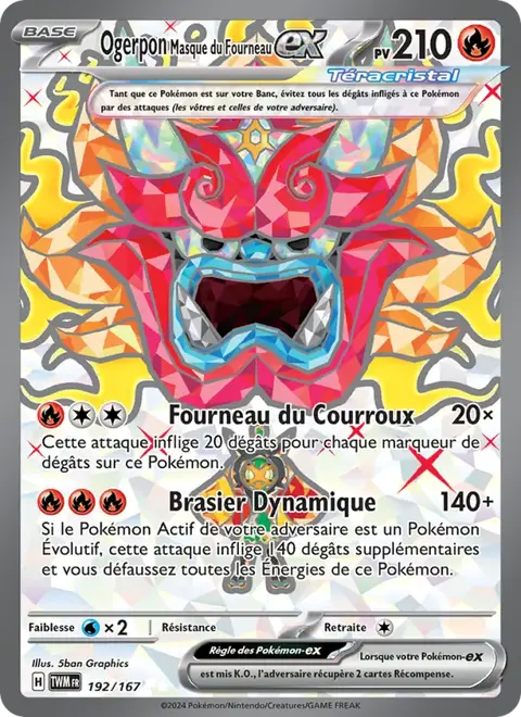Ogerpon Masque du Fourneau-ex