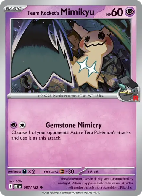 Mimiqui de la Team Rocket