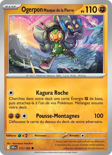Ogerpon Masque de la Pierre