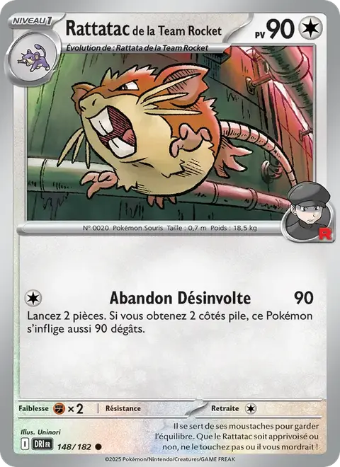 Rattatac de la Team Rocket
