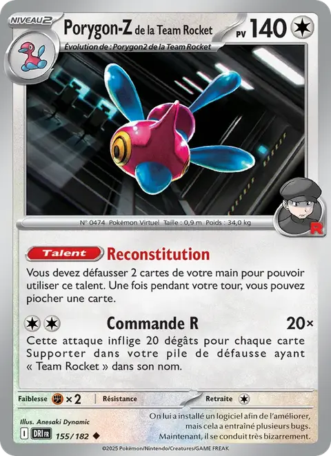 Porygon-Z de la Team Rocket