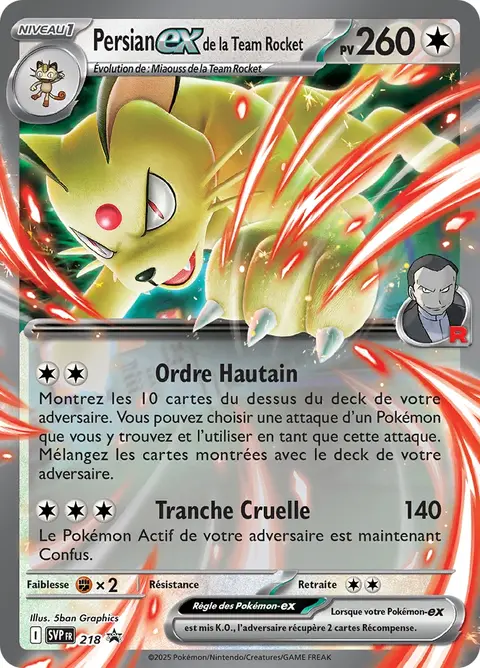 Persian-ex de la Team Rocket
