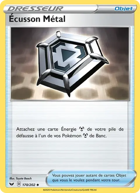 Écusson Métal