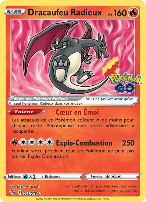 Dracaufeu Radieux