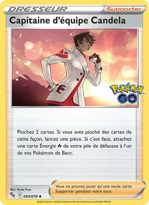 Capitaine d'équipe Candela
