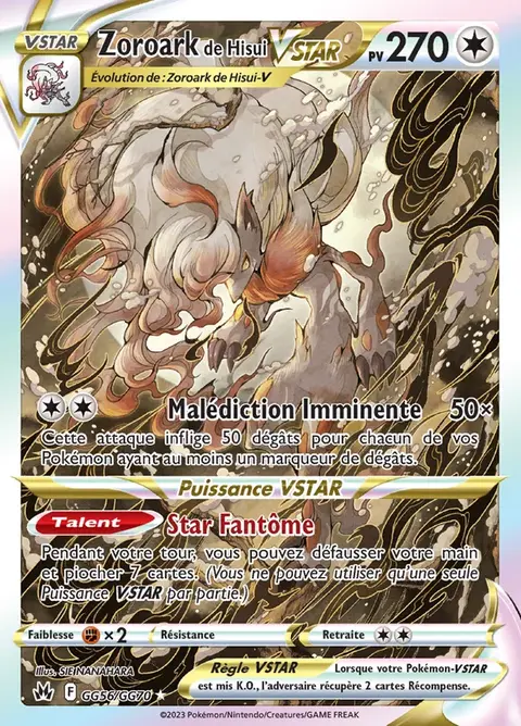 Zoroark de Hisui VSTAR